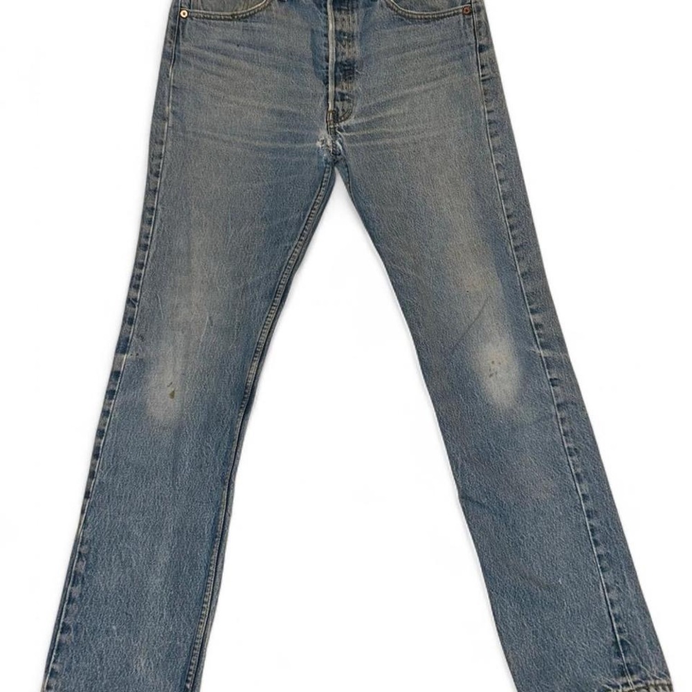 Levi's Straight Fit Blue Jeans